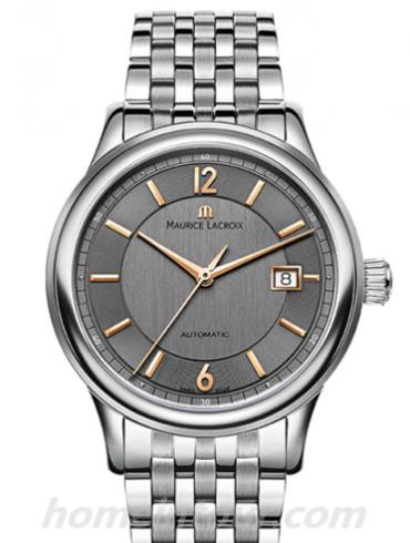 艾美LC6098-SS002-320男表典雅系列-银色表带/表径40mm