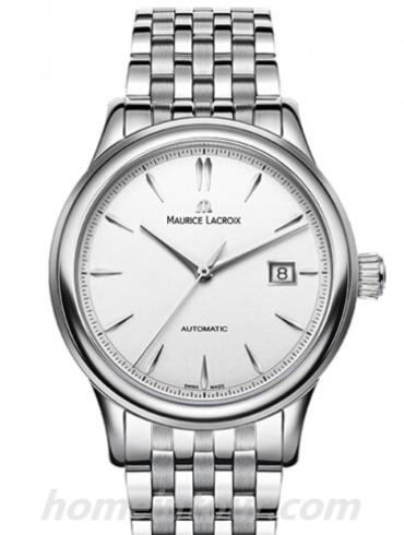 艾美LC6098-SS002-130男表典雅系列-银色表带/表径40mm