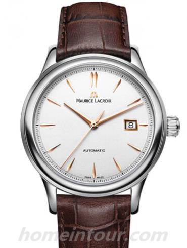 艾美LC6098-SS001-131男表典雅系列-棕色表带/表径40mm