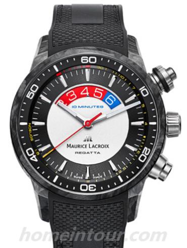 艾美PT6019-CAB01-330男表奔涛系列-黑色表带/表径45mm