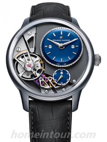 艾美MP6118-ALB01-430男表匠心系列-黑色表带/表径43mm