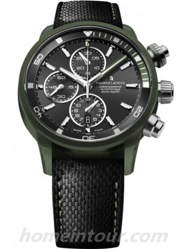 艾美PT6028-ALB211-331男表奔涛系列-黑色表带/表径43mm