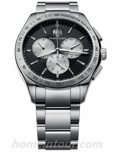 艾美MI1028-SS002-332男表MIROS系列-银色表带/表径39mm