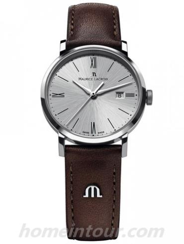 艾美EL1087-SS001-110-002男表Eliros系列-棕色表带/表径38mm