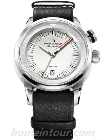 艾美PT6248-SS001-130-001男表奔涛系列-黑色表带/表径43mm