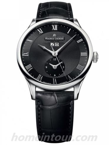 艾美MP6707-SS001-310男表匠心系列-银色表带/表径40mm