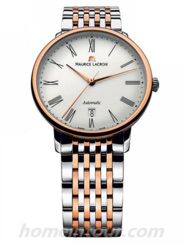 艾美LC6067-PS103-110男表典雅系列-间金色表带/表径38mm