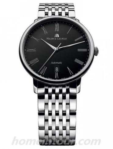 艾美LC6067-SS002-310男表典雅系列-银色表带/表径38mm