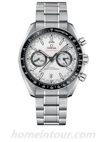 欧米茄329.30.44.51.04.001男表超霸系列-银色表带/表径44.25mm