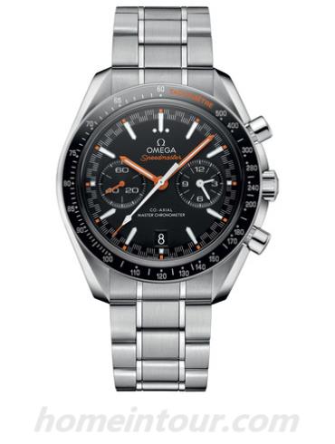 欧米茄329.30.44.51.01.002男表超霸系列-银色表带/表径44.25mm