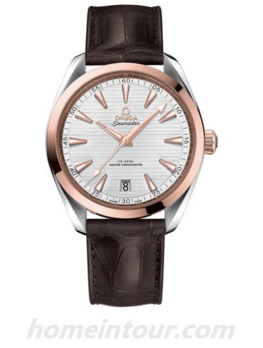 欧米茄220.23.41.21.02.001男表海马系列-棕色表带/表径41mm