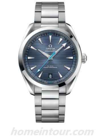 欧米茄220.10.41.21.03.002男表海马系列-银色表带/表径41mm