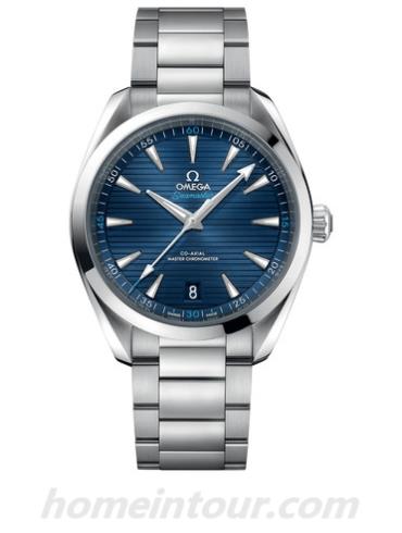 欧米茄220.10.41.21.03.001男表海马系列-银色表带/表径41mm