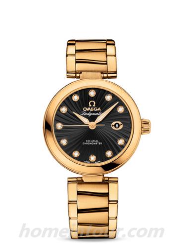 欧米茄425.60.34.20.51.002男表碟飞系列-银色表带/表径34mm