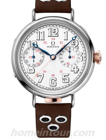 欧米茄516.52.48.30.04.001男表特别系列-棕色表带/表径47.5mm