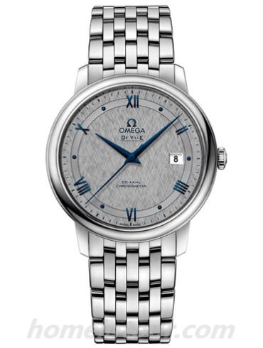 欧米茄424.10.40.20.06.002男表碟飞系列-银色表带/表径39.5mm