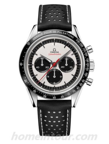 欧米茄311.32.40.30.02.001男表超霸系列-黑色表带/表径39.7mm