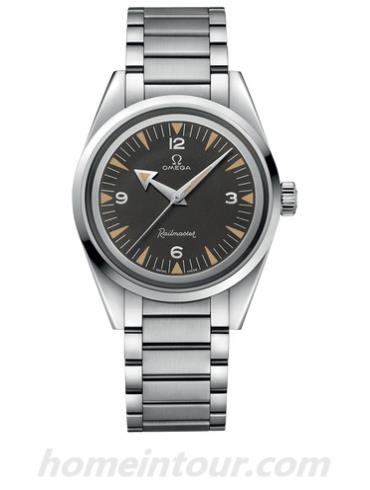 欧米茄220.10.38.20.01.002男表海马系列-银色表带/表径38mm