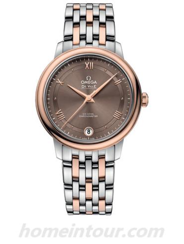 欧米茄424.20.33.20.13.001女表碟飞系列-间金色表带/表径32.7mm