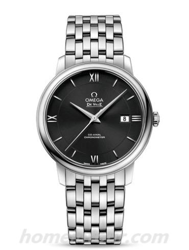 欧米茄424.10.40.20.01.001男表碟飞系列-银色表带/表径39.5mm