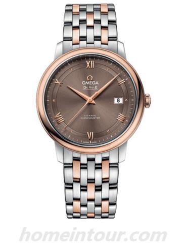 欧米茄424.20.40.20.13.001男表碟飞系列-间金色表带/表径39.5mm