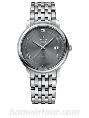 欧米茄424.10.40.20.06.001男表碟飞系列-银色表带/表径39.5mm