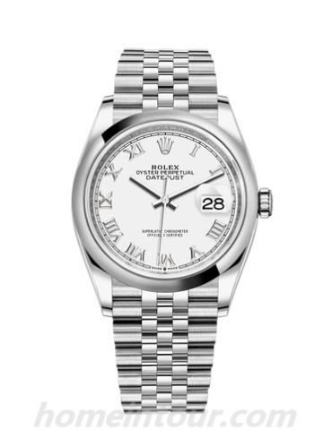 劳力士126200-0007男表日志型-表带/表径36mm