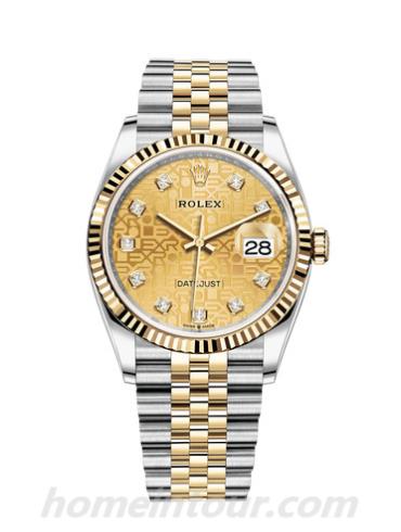 劳力士126233-0033男表日志型-表带/表径36mm