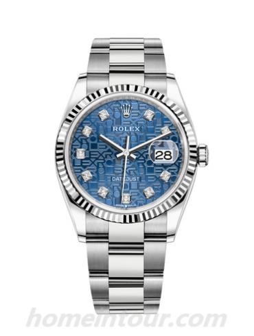 劳力士126234-0012男表日志型-表带/表径36mm