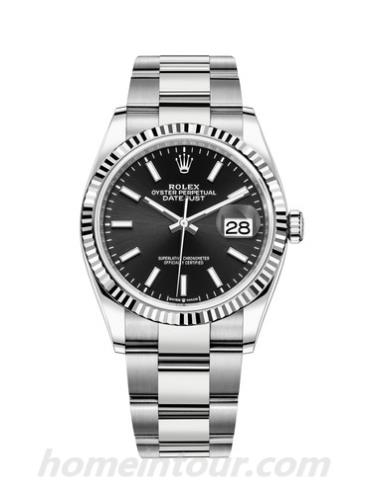 劳力士126234-0016男表日志型-表带/表径36mm