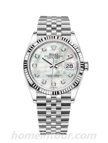 劳力士126234-0019男表日志型-表带/表径36mm