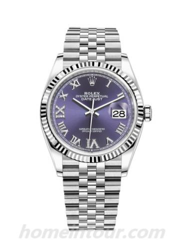 劳力士126234-0021男表日志型-表带/表径36mm