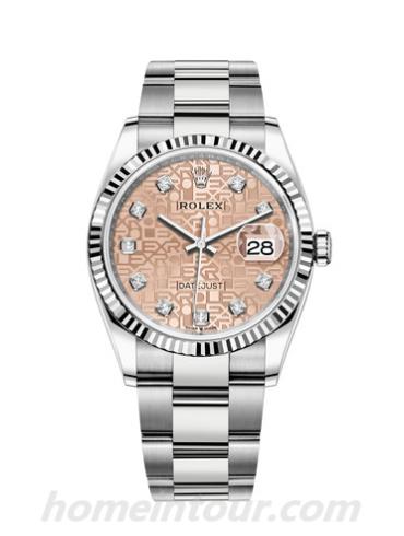 劳力士126234-0024男表日志型-表带/表径36mm