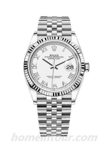 劳力士126234-0025男表日志型-表带/表径36mm