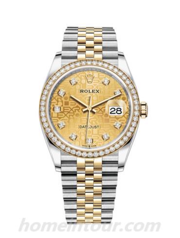 劳力士126283RBR-0019男表日志型-表带/表径36mm