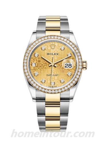 劳力士126283RBR-0020男表日志型-表带/表径36mm