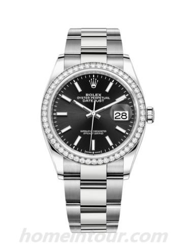 劳力士126284RBR-0008男表日志型-表带/表径36mm