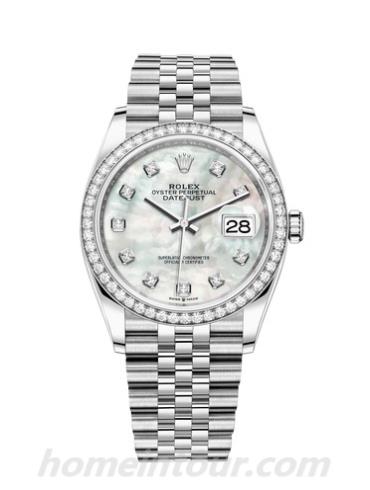 劳力士126284RBR-0011男表日志型-表带/表径36mm