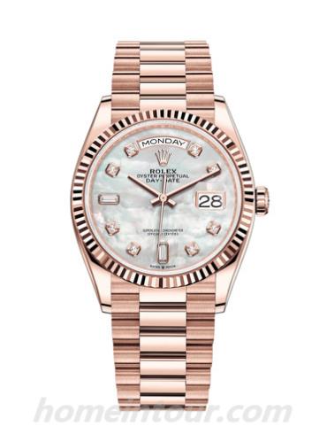 劳力士128235-0029男表星期日历型-表带/表径36mm