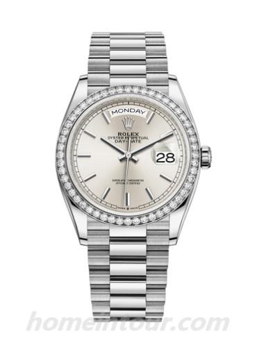 劳力士128349RBR-0001男表星期日历型-表带/表径36mm