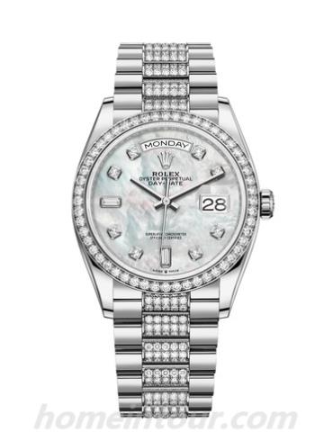 劳力士128349RBR-0014男表星期日历型-表带/表径36mm