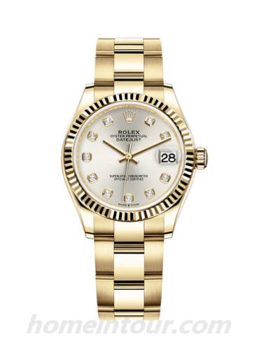 劳力士278278-0033女表女装日志型-表带/表径31mm