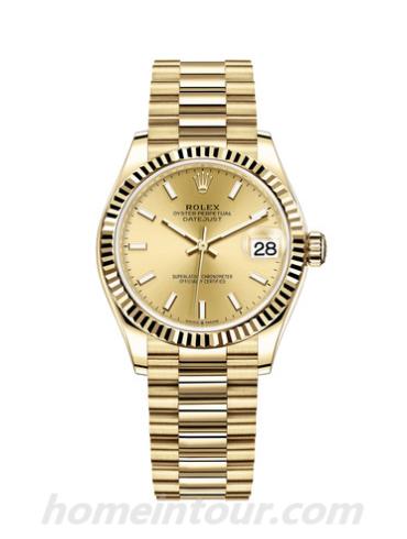 劳力士278278-0040女表女装日志型-表带/表径31mm