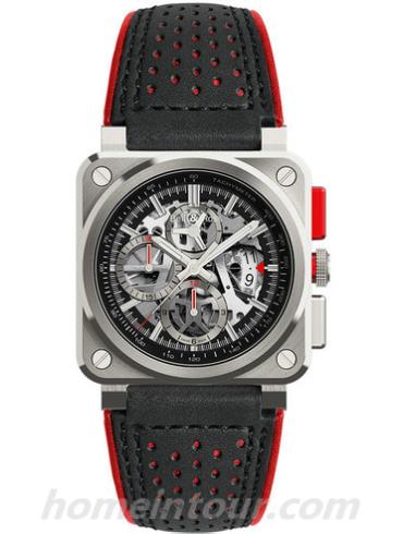 柏莱士The_BR_03-94_Aero_GT男表AVIATION系列-黑色表带/表径42mm