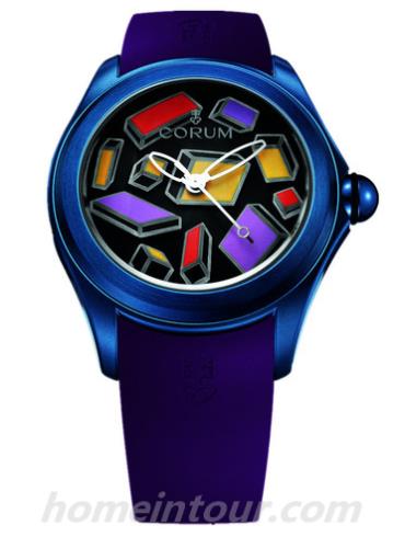 昆仑L082_03214男表HERITAGE系列-紫红色表带/表径47mm