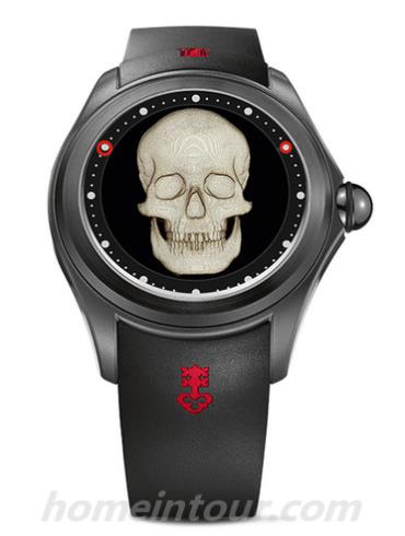 昆仑L390_03337男表HERITAGE系列-黑色表带/表径52mm