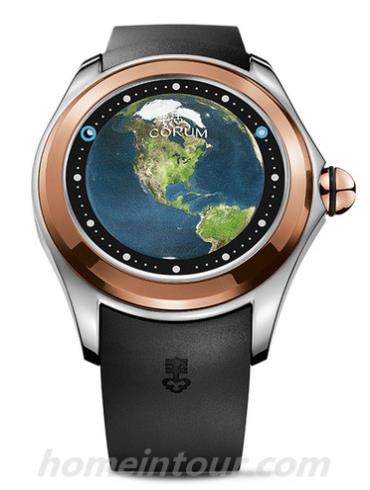 昆仑L390_03320男表HERITAGE系列-黑色表带/表径52mm