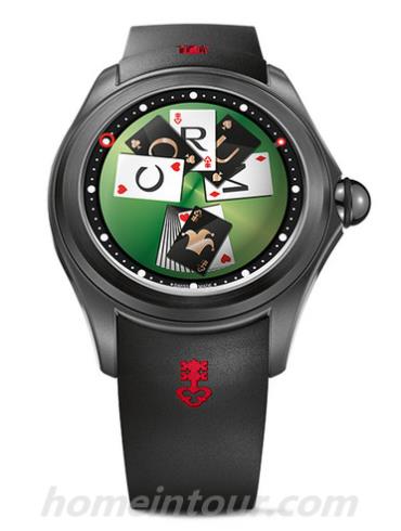 昆仑L390_03246男表HERITAGE系列-黑色表带/表径52mm