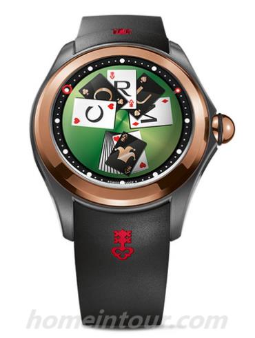 昆仑L390_03322男表HERITAGE系列-黑色表带/表径52mm