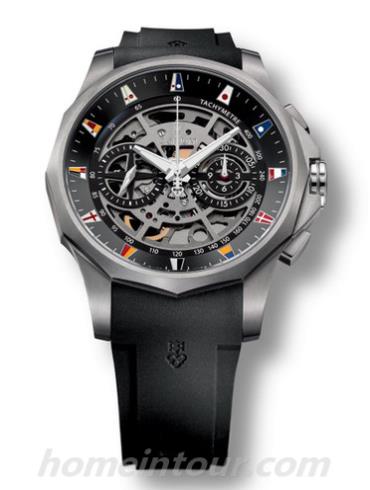 昆仑A404/02901男表海军上将杯系列-黑色表带/表径47mm